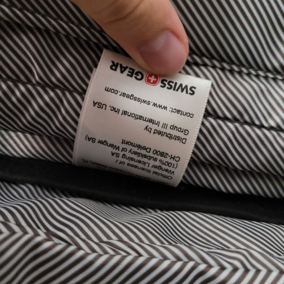 SWISSGEAR Hybrid 19” Backpack/Messenger - Black - Picture 15 of 15